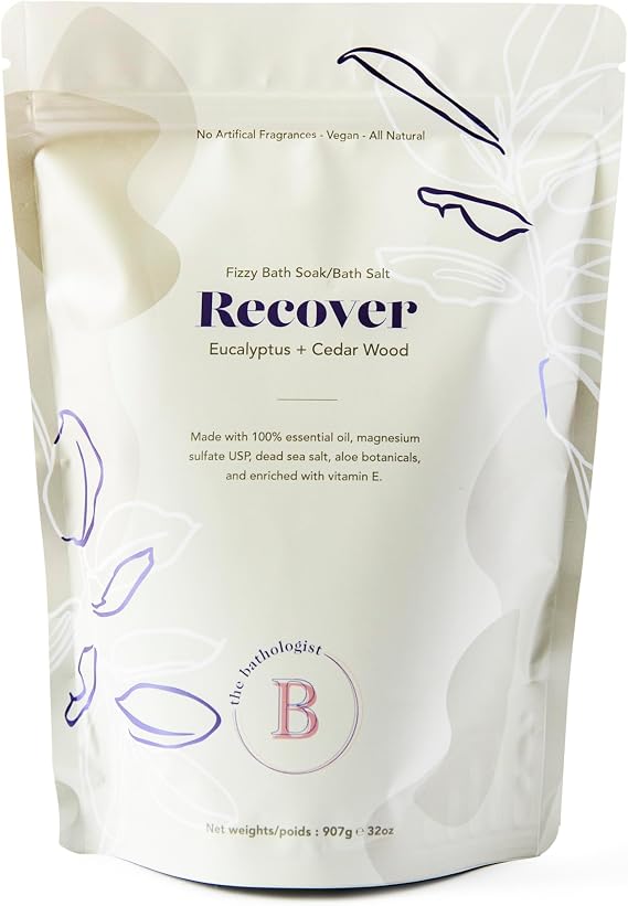 The Bathologist Recover Fizzy Bath Soak with Epsom Salt, 32 oz