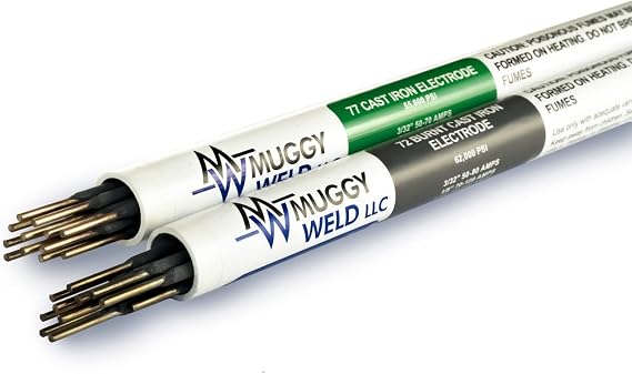 Cast Iron Welding Rod Kit (Metal, 3/32 Diameter)