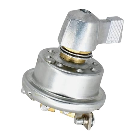 Rotary Switch SW710 50 Amp 12V for Tarp Motor Winch Motor Reversible Motor | Forward Reverse,Used In Dump Trucks And Trailers With Electric Tarp Roller Kits for Winch Motors, 75712-04