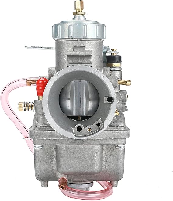Engine Carburetor Assy VM34 34mm Universal Motorcycle Carburetor For PWK Carburador For Mikuni VM34-168 Round Slide 9 Spigot Carb 2Stroke For UTV