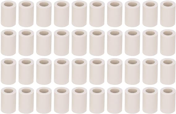Billiard Cue Ferrules, 40pcs Fiber Repair Pool Cue Ferrules Tubes (0.8in) for Pool Players Billiards Enthusiasts Repair Replacement Maintenance