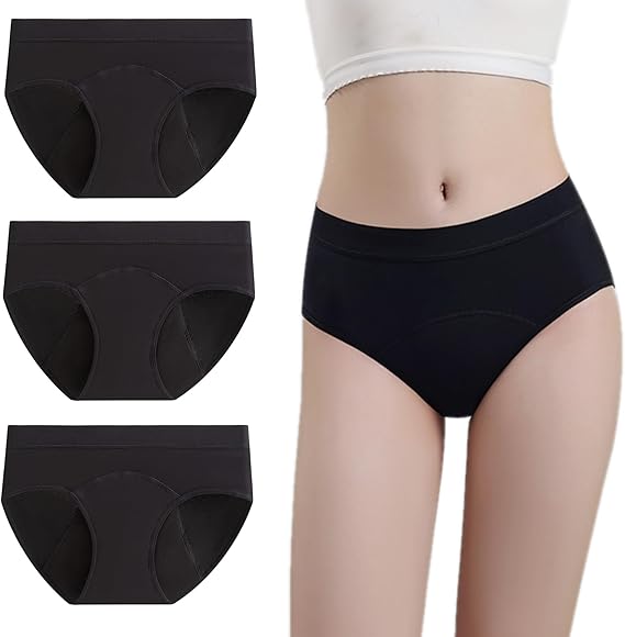 Period Underwear for Teens Cotton Girls 30ML Heavy flow Absorbent Menstrual Panties Leak Proof Panty Period Panties Teen