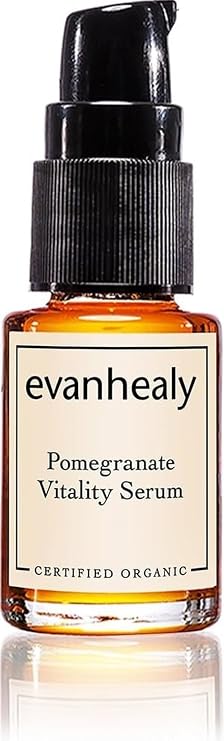 evanhealy Pomegranate Vitality Serum | Organic Sea Buckthorn Berry Oil with Rosehip Seed | Balance, Moisturize, Nourish Facial Skin