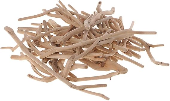 Driftwood Sticks, 125g DIY Decorative Wood Crafts, Natural Lake Superior Driftwood Pieces