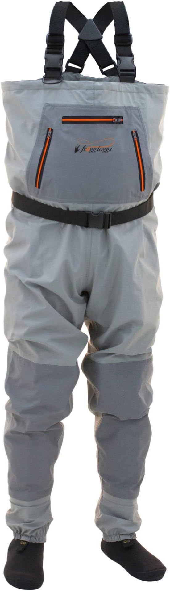 FROGG TOGGS Hellbender Breathable Waterproof Stockingfoot Fishing Chest Wader for Fishing