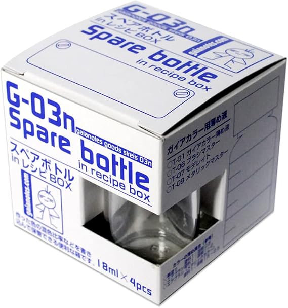 Gaianots G-03n Spare Bottle in Recipe Box, Pack of 4