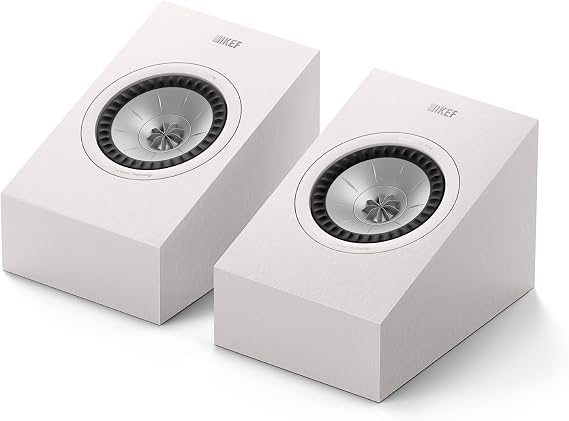 KEF Q8 Meta Dolby Amtos/Surround Speaker (White, Pair)