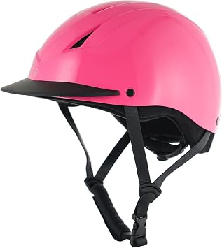 OVATION Adult Sphero Riding Helmet - Lightweight Breathable Adjustable Equestrian Safety Helmet w/Dial Fit & Removable Liner