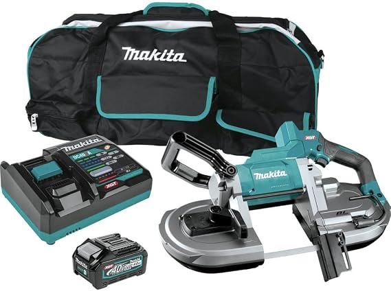 MAKITA 40V MAX XGT BRUSHLESS Cordless DEEP Cut Portable Band Saw KIT, 4.0AH GBP01M1