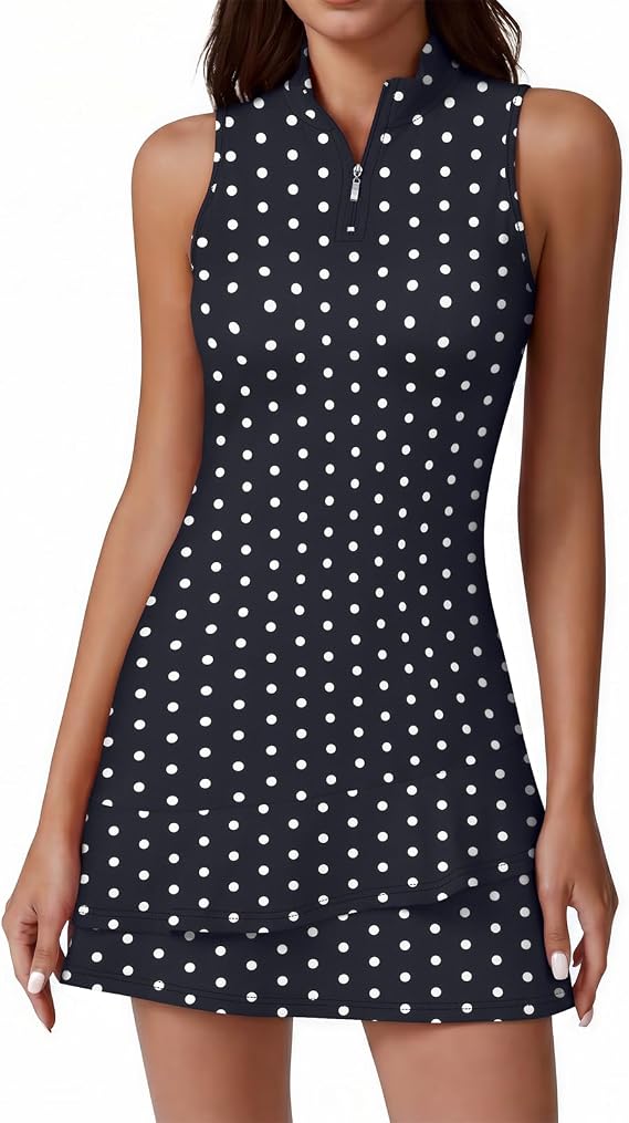 Viracy Golf Tennis Dress for Women Athletic with Shorts