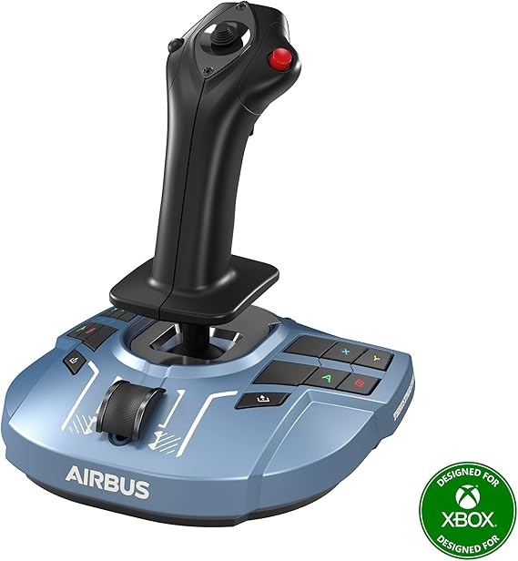 Thrustmaster TCA Sidestick X Airbus Edition - High-Precision Flight Stick for Xbox Series X|S, Xbox One, and PC
