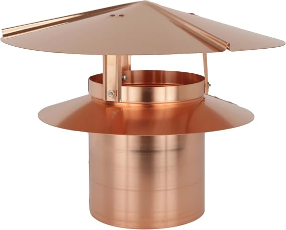 RDP Copper Universal Chimney Cap
