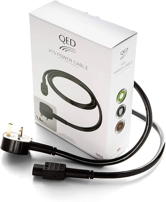 QED XT5 Power Cables (2M, UK)