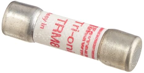 Mersen TRM Tri-Onic Time-Delay Midget Fuse, 250VAC, 10kA, 8 Ampere, 13/32" Diameter x 1-1/2" Length