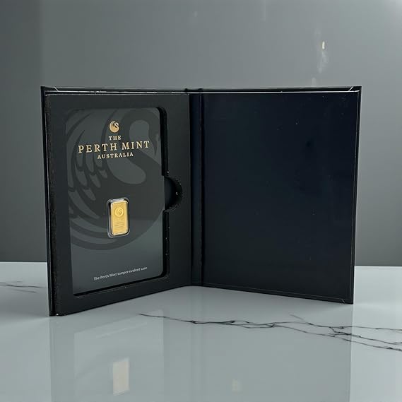 Magnetic Lid Display Gift Box with Perth Mint Card | Keepsake, Memento or Souvenir