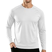 SMENG Men's UV Sun Protection UPF 50+ Long Sleeve T Shirt Quick Dry Workout Tee Tops