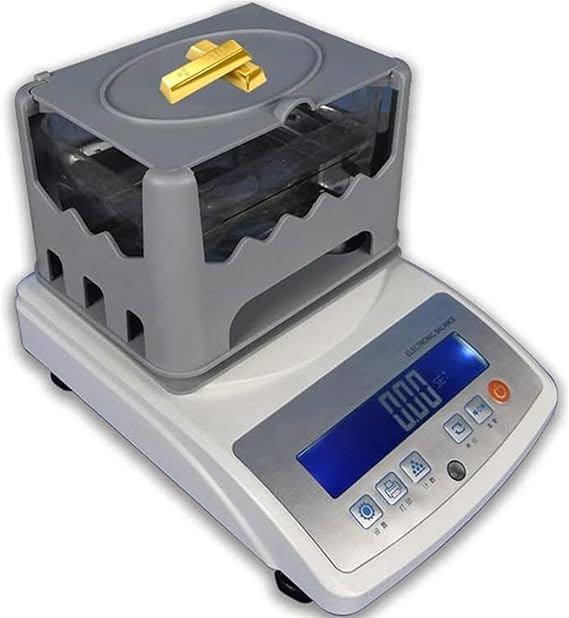 Professional Gold Purity K Value Tester Gold Silver Density Meter Precious Metal Analyzer for Accurate Content Detection(600A)