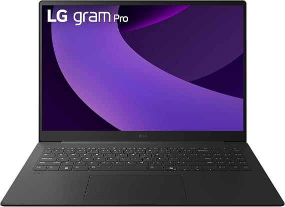 LG gram Pro 16-inch Lightweight Laptop Computer, Intel Evo Edition Powered by Intel Core Ultra7 256V Processor, Copilot+ Windows 11 Home, 16GB RAM, 1TB SSD - Metal Gray
