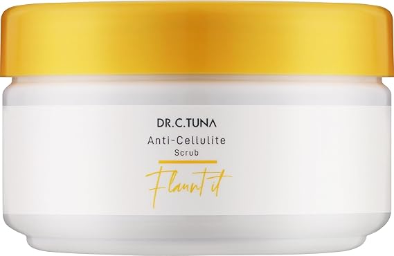 Farmasi Anti-Cellulite Body Scrub with Natural Exfoliants and Smoothing Extracts, 200 ml  6.7 fl.oz Exfoliating Body Polish for Firm, Silky Skin and Enhanced Skin Texture