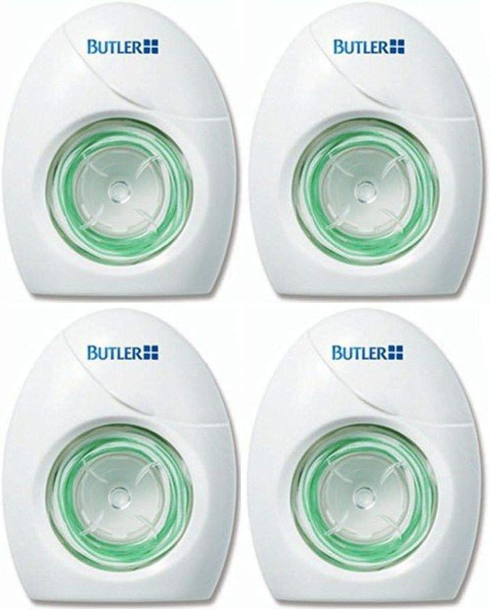 SUNSTAR Butler Easy Thread Floss, 50 Doses x 4 Packs