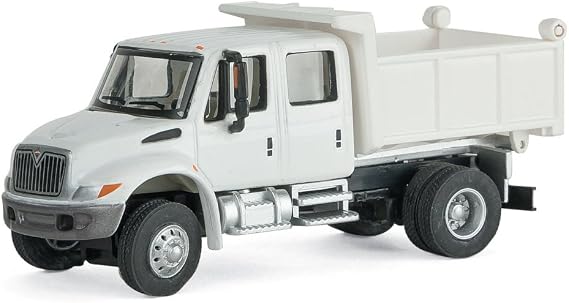 Walthers MOW White Crew CAB Dump Truck