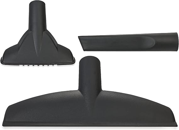 Shop-Vac 3-PC Nozzle Kit, 1-1/4 Inch Diameter for Wet/Dry Use, Includes Gulper, Crevice and Floor Tool