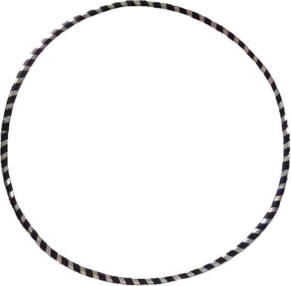 1 lb. Hula Hoop Black Light Weight Large 40 Inches round Fitness Dance Workout Exercise