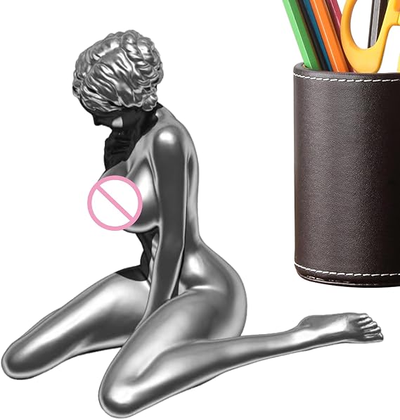 Female Statue Decor - Sexy Woman Nude Resin Model | Female Body Statue, Home Art Decor Sculpture, Woman Body Sculpture Craft For Apartment Table
