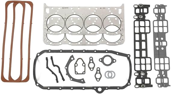GM Performance Parts Engine Gasket Set, Full, Small Block Chevy, Fast Burn 385 / ZZ5 / ZZ383 / Circle Track Engine, Kit