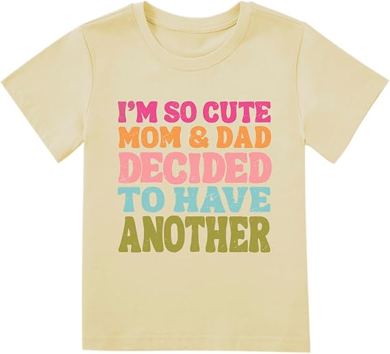 Big Sister Announcement T Shirt Toddler Girls Promoted to Big Sister Tees Outfits 1-7 Years