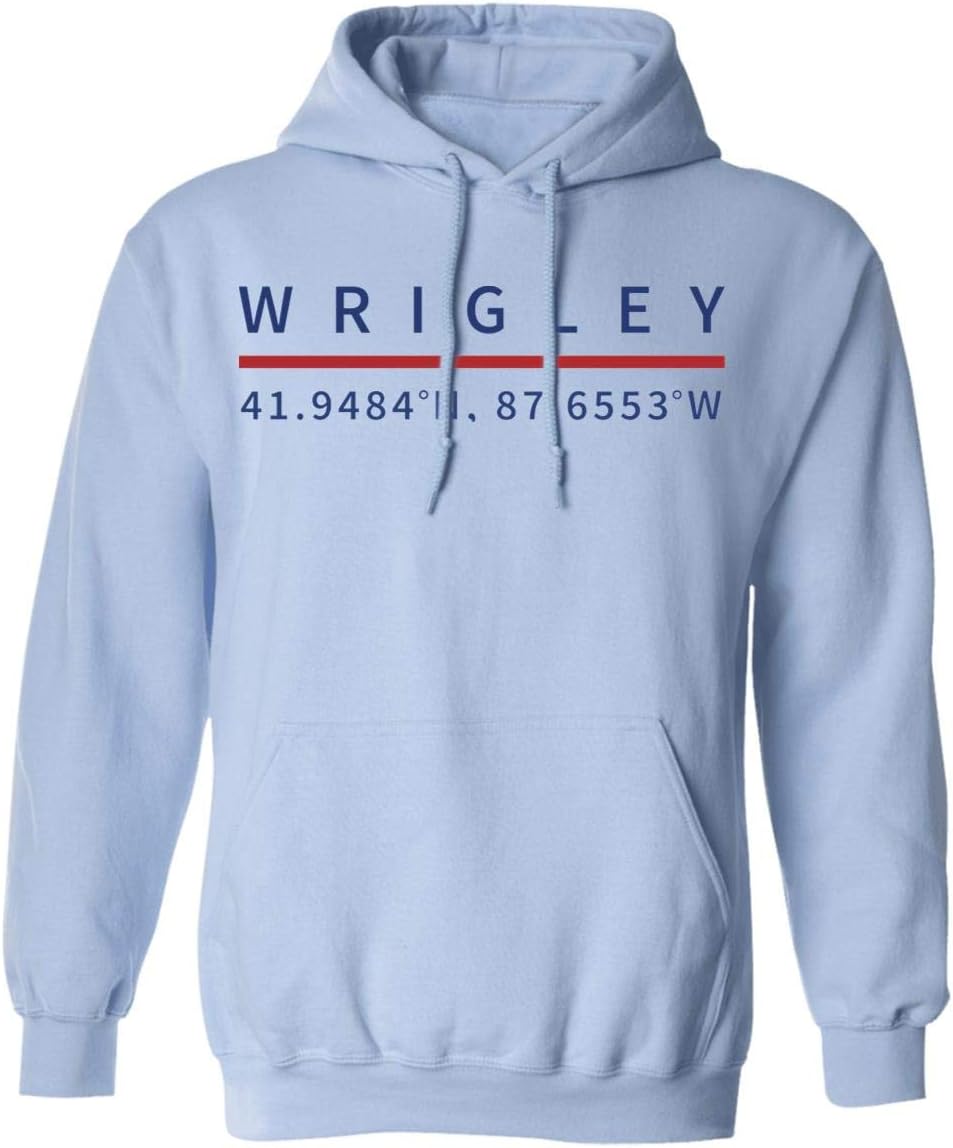 Wrigley Field Coordinates Hoodie