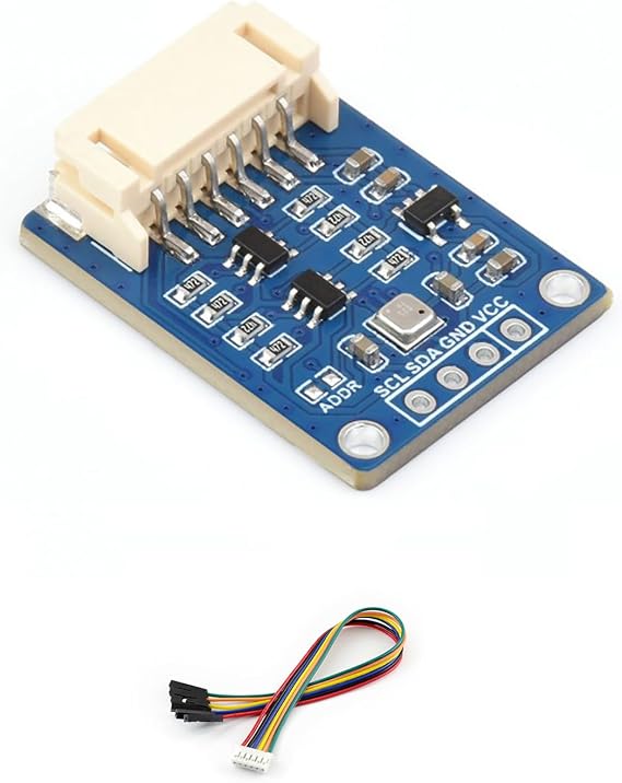 BME688 Environmental Sensor for Raspberry Pi/Raspberry Pi Pico/Arduino/ESP32, Supports Temperature/Humidity/Barometric Pressure/VOC Gas Detection/AI Function, I2C and SPI with AI Function
