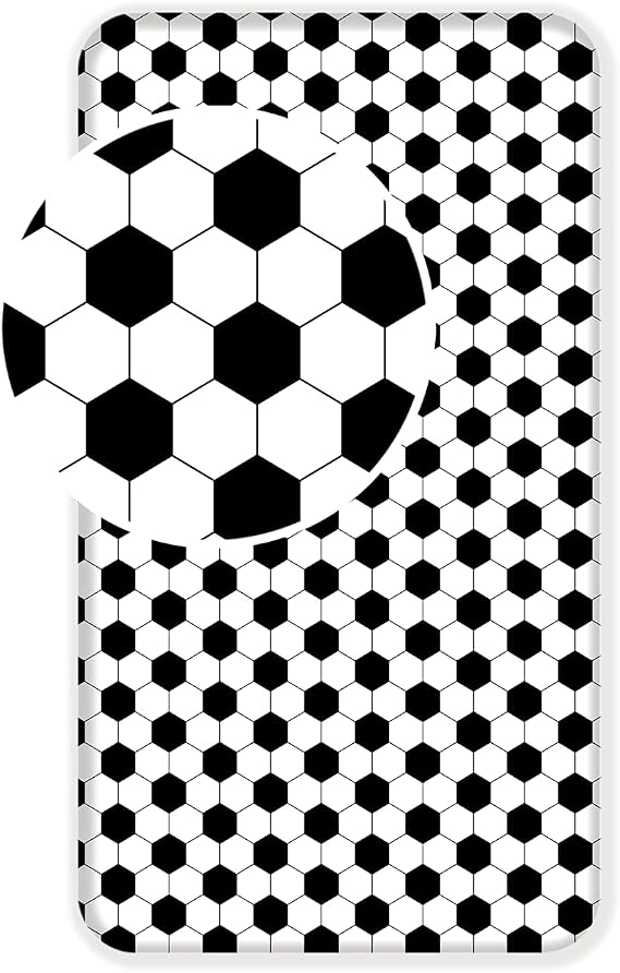 Jerry Fabrics Football Football Bed Sheet 90 x 200 + 25 cm