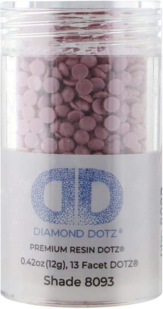 Diamond Dotz 2.8MM 12G Single Cylinder (1 Pack) Light Mauve - Freestyle Diamond Painting Beads, Diamond Art Beads, Replacement Drills, Loose Gems for DIY Crafts and Art Projects