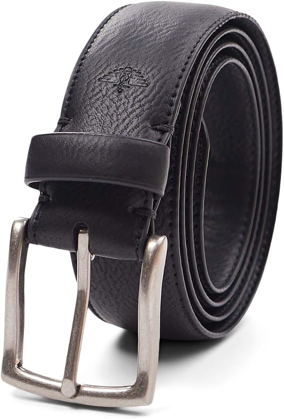 Dockers Men's Leather Casual Belt, Everyday Style (Regular and Big & Tall Sizing)