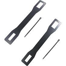 Emergency Gas Shut Off Wrench, Set of 2 - Adjustable-wrenches, Black, Carbon Steel, Brushed Finish