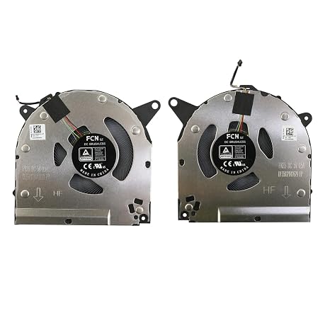 BestParts New CPU+GPU Cooling Fan Replacement for Lenovo Legion S7-15IMH5 S7-15ARH5 S7-15ACH6 P/N: DFS5K121142629 FN35 DFS5K123043639 FN36