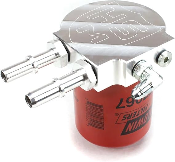 H&S Motorsports Upper Fuel Filter Conversion Kit 121003 Compatible With Ford 6.7L Powerstroke 2011-2025 F250, F350, F450, F550