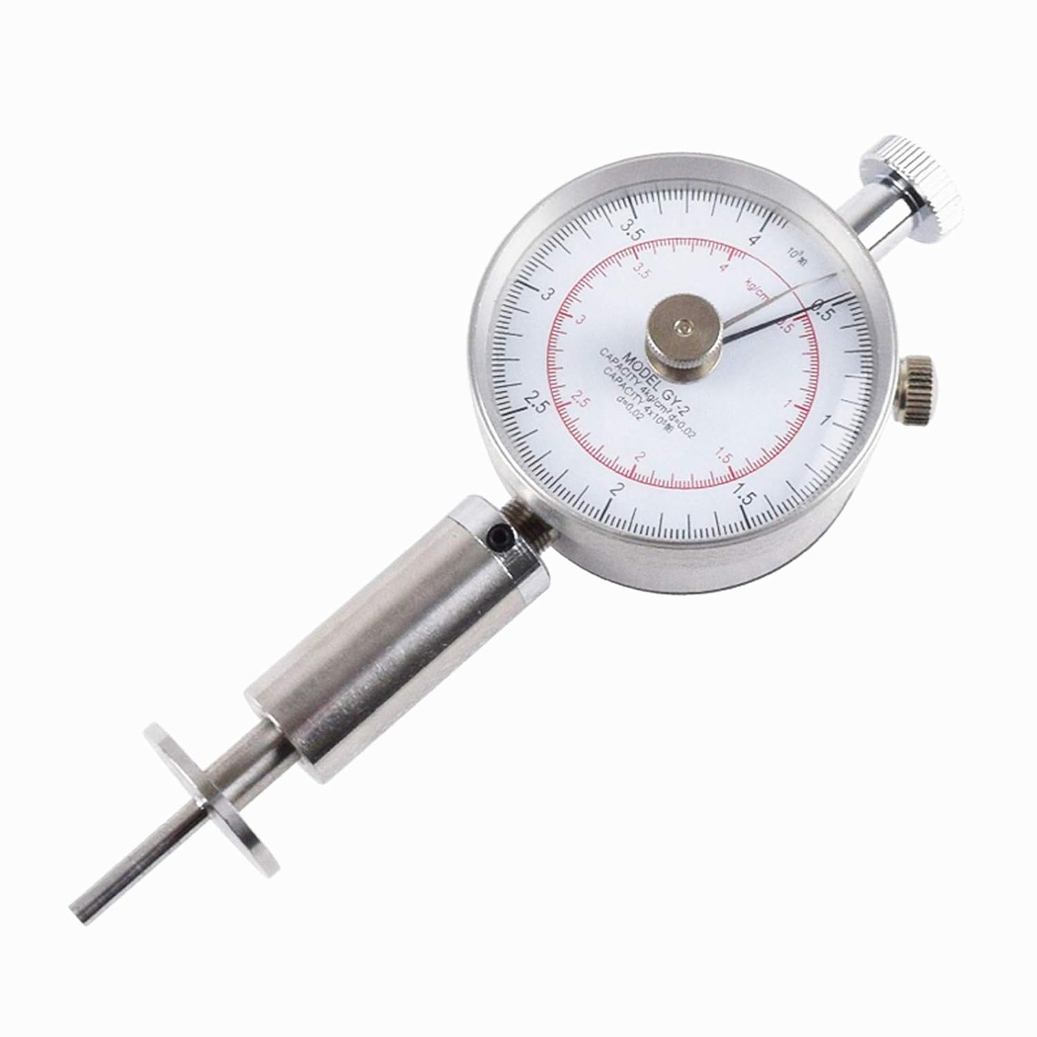 Model GY-2 Handheld Fruit Hardness Penetrometer for Soft Fruit Firmness to Measure The Fruit Maturity Level for Specialized Department Fruit Firmness Penetrometer Sclerometer