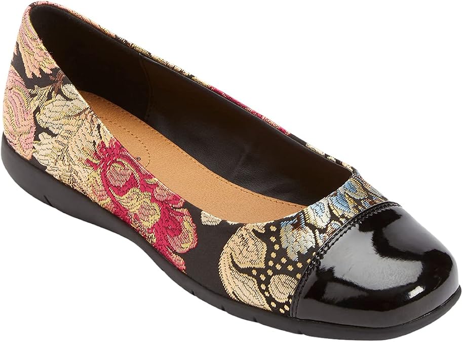 Comfortview Women's Wide Width The Fay Flat