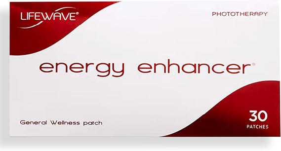 LifeWave Energy Enhancer Patches - Supports Energy Flow and Fitness 30 Ct | No Drugs or Stimulants; Supports Physical Fitness and the Flow of Energy in the Body; Patented Phototherapy