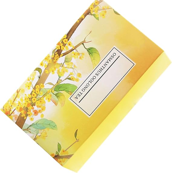 KKPLZZ 20 Count Oolong Tea with Osmanthus Fragrans Flower, Bag for Home Office Travel, Brew with Milk or Coffee for Various Drinks