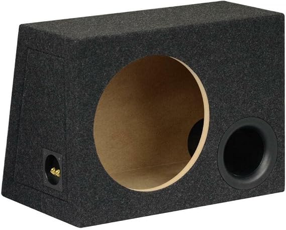 Inex Speaker Subwoofer Enclosure 12 in 30 cm MDF Black Ported Car Audio Bass Box 40L IX-SK12