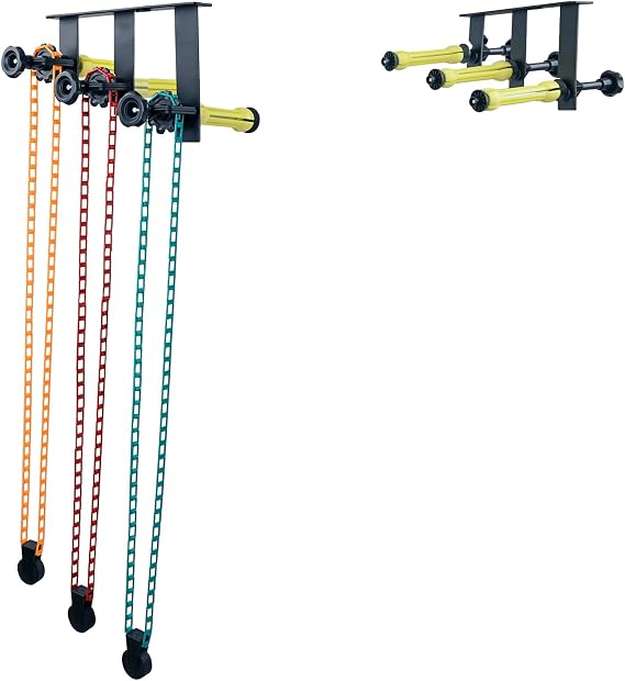 Photography Backdrop Roller Support System, 3 Rollers, Wall/Celing/Light Stand Backdrop Mount, Background Support
