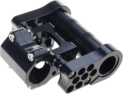 Aluminum Alloy Folding Bike Porous Stem Adjustable Bicycles Double Stem Mountain Bike Handlebar Stem