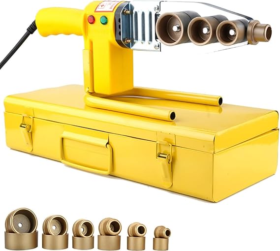 Plastic Pipe Welding Machine,1500W PPR Pipe Fusion Welder, Stick Welder Plastic Welder, Water Pipe Fusion Welding Machine, for Ppr Pe Pb Hdpe Pipe