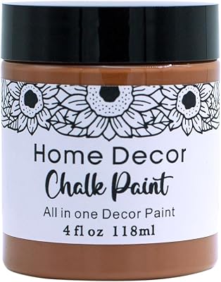 DGAGA Brown Chalk Finish Paint for Furniture, Wood, Interior House, Chalkboard - DIY Home Decor for Table, Cabinet, Door - No Sanding