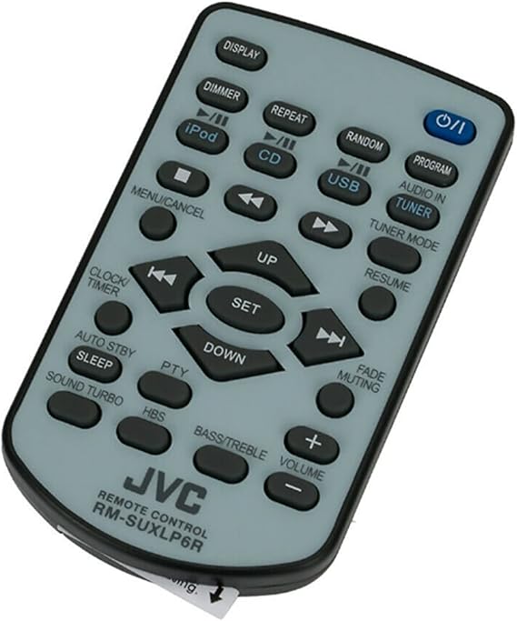 RM-SUXLP6R Remote Control Compatible with JVC Micro Component System UX-LP6 UXLP6