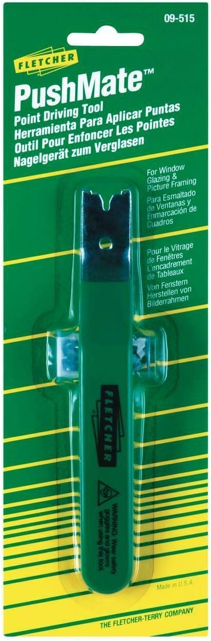 Fletcher-Terry Push Mate and Glazier's Point Driver Tool