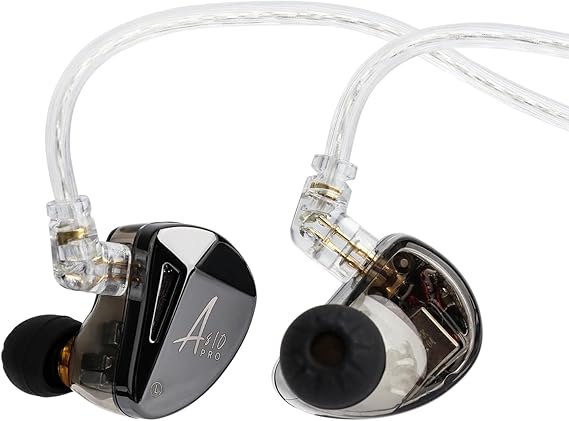 Linsoul x KZ AS10 PRO 5BA Wired Earbuds HiFi in-Ear Earphones